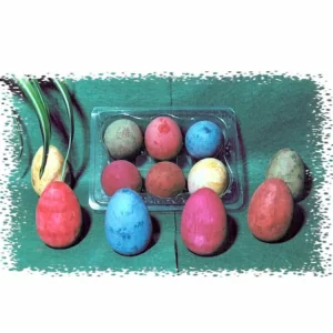 Kreide-Eier 6er-Set – Ergonomisch, bunt & abwaschbar für kreative Kinderkunst