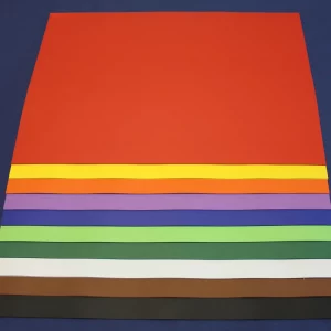 Tonpapier 50 × 70 cm – 100 Bögen, 120 g/m², bunte Sortierung