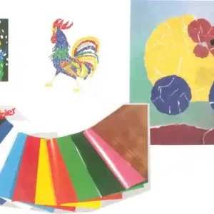 Glanzpapier Sortiment in 10 Farben