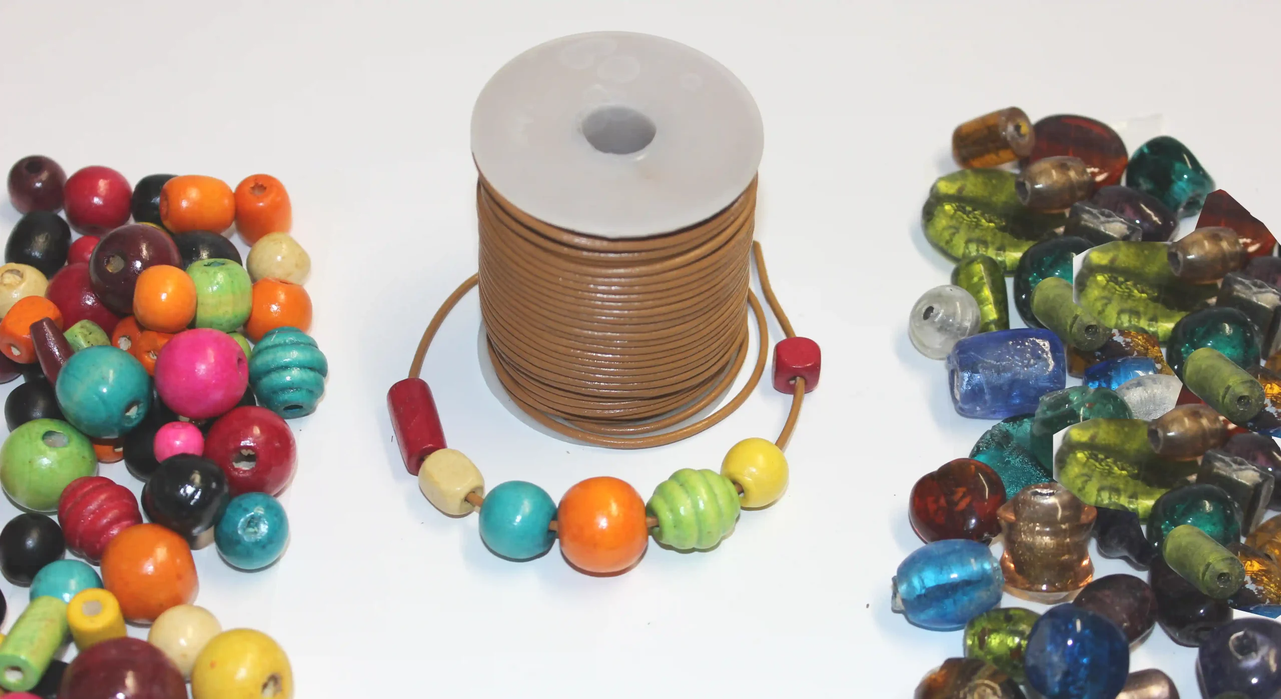 Lederschnur Naturfarbe