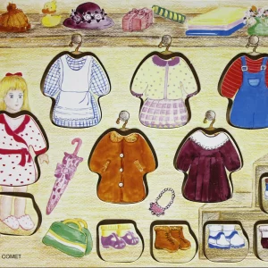 Anziehpuzzle Junge & Mädchen