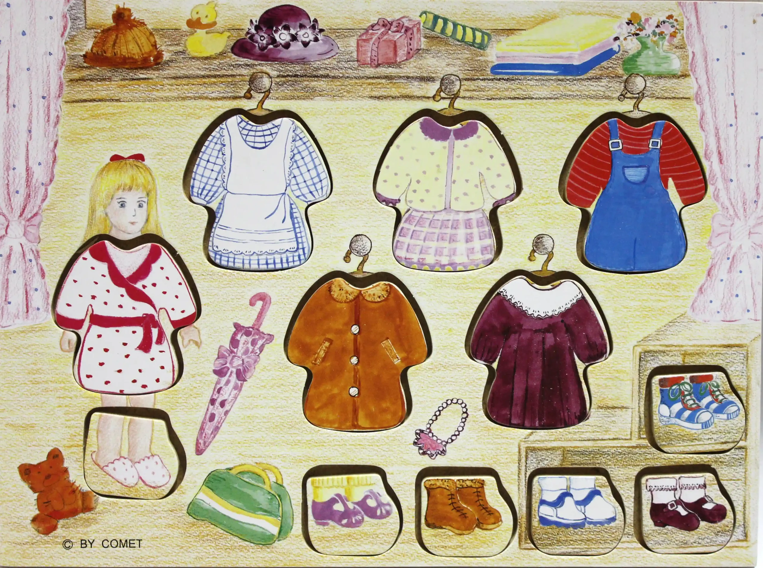 Anziehpuzzle Junge & Mädchen