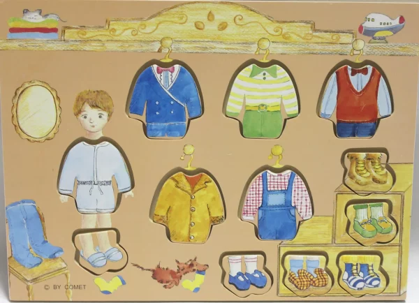Anziehpuzzle Junge & Mädchen – Bild 2