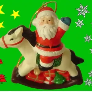 Weihnachtsmann aus Keramik