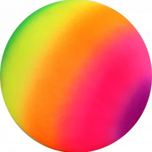 Regenbogen-Ball Ø 16–18 cm – Leichter Spielball mit Nadelventil