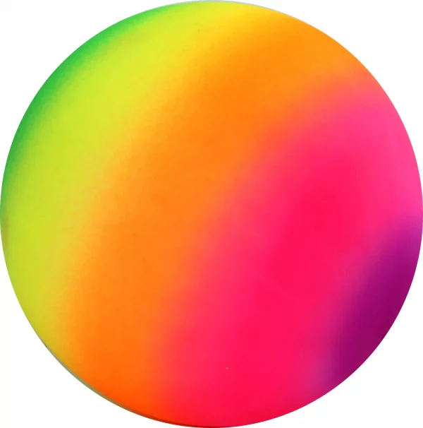 Regenbogen-Ball Ø 16–18 cm – Leichter Spielball mit Nadelventil