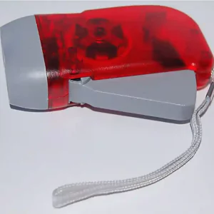 LED-Dynamo-Taschenlampe – Handbetrieben, robust & kompakt