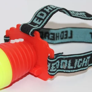 LED‑Kopflampe für Kinder – Mit verstellbarem Stirnband & 12 m Leuchtweite