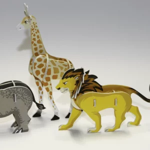 3-D-Puzzle Set Afrika