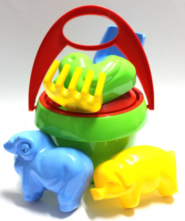 Sandspiel-Set 7-teilig – Kreativer Spielspaß für Strand, Sandkasten & Wasser