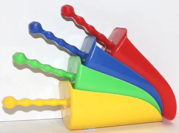 Rundschaufel für Kinder – 450 g schwer, robust & farbenfroh