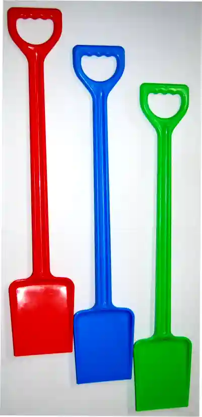 Große Sandschaufel 71 cm – Robuste Ganzplastik-Schaufel für Kindergarten & Outdoor