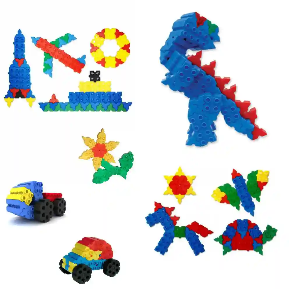 Morphun Konstruktionsspiel-Set – 900 Teile inkl. Anleitung & Aufbewahrungsbox