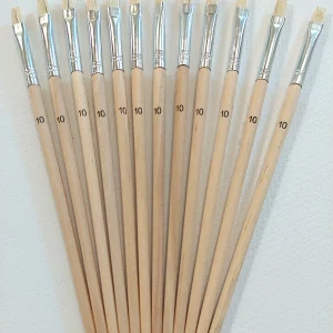 Borstenpinsel Größe 10