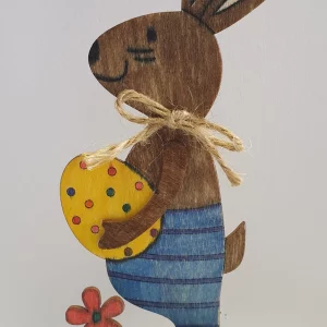 Holz-Aufsteller Osterhase