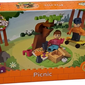 Baustein-Set „Picnic“ – 50-teiliges Konstruktionsspiel ab 5 Jahren