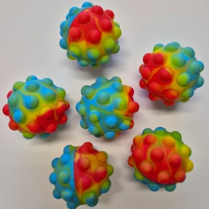 Plopp-Ball 7 cm – Anti-Stress-Spielball zum Drücken & Entspannen